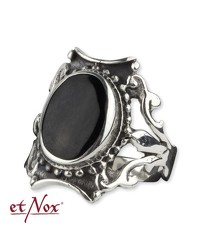 Silberring mit großem Onyx - vergleichen und g&uuml;nstig kaufen